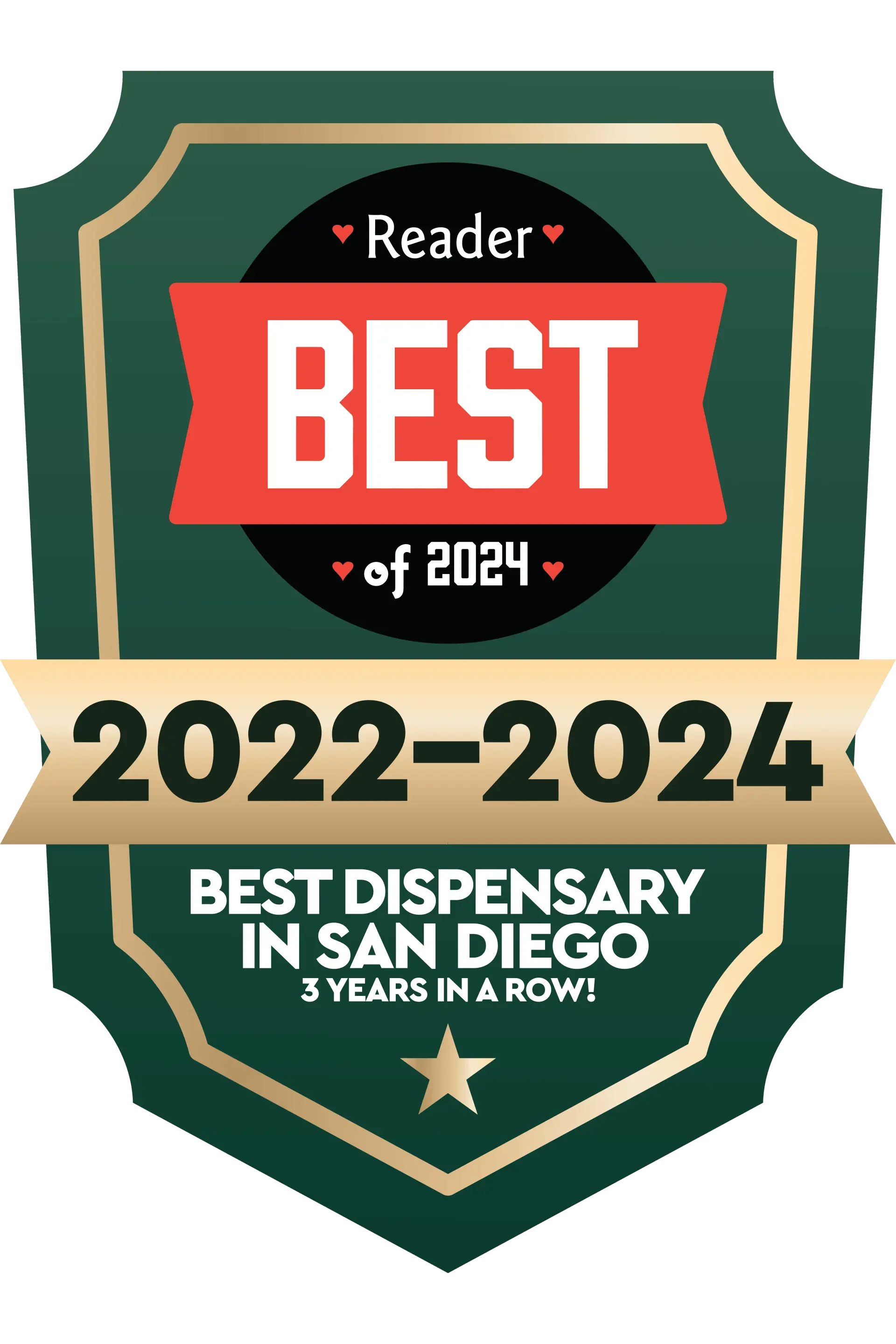 Best Dispensary in San Diego - Reader Best of 2024