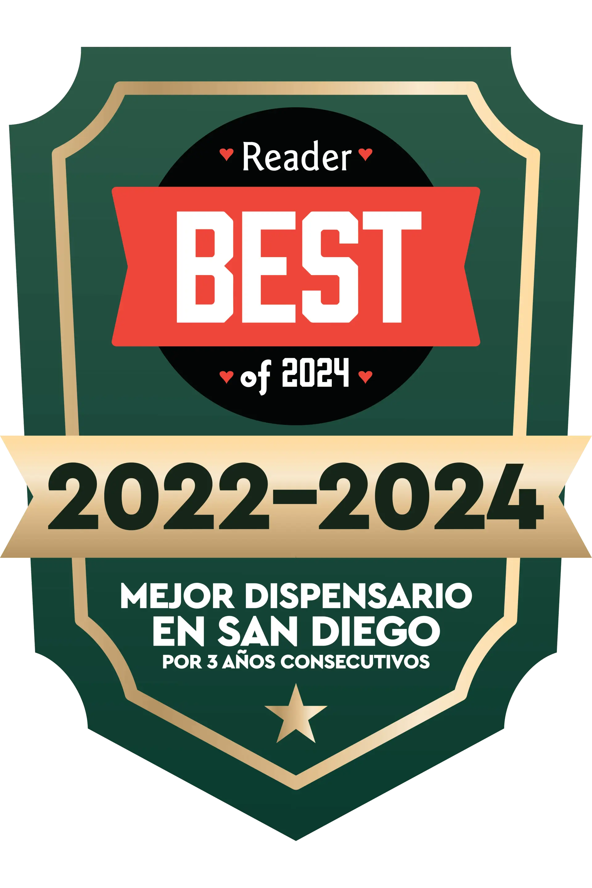 Mejor dispensario en San Diego - Reader Best of 2024