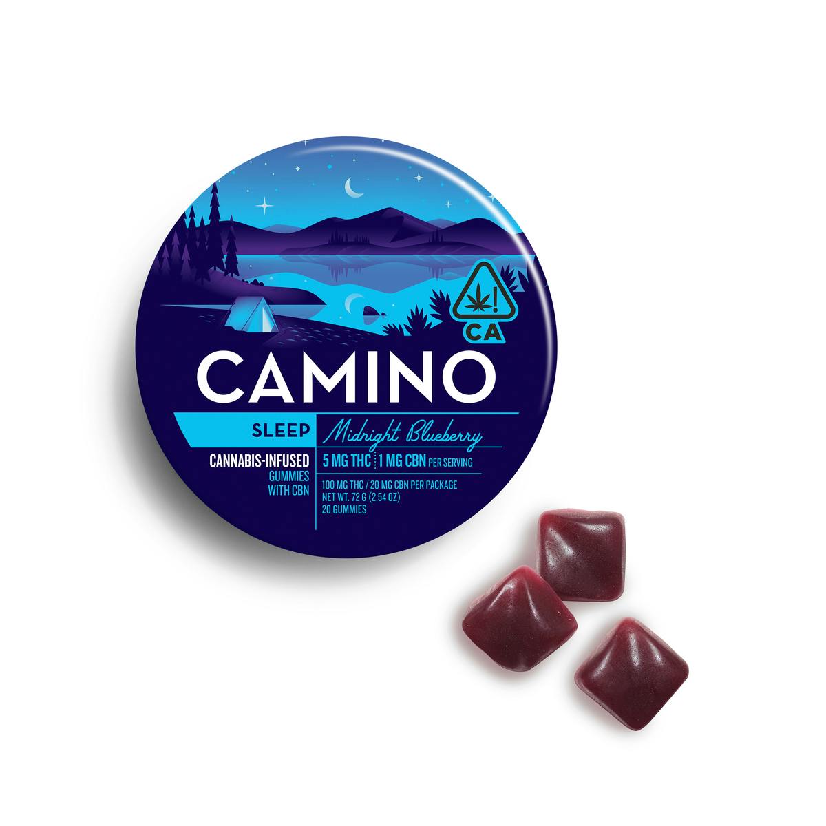 Camino 5:1 'Sleep' Midnight Blueberry