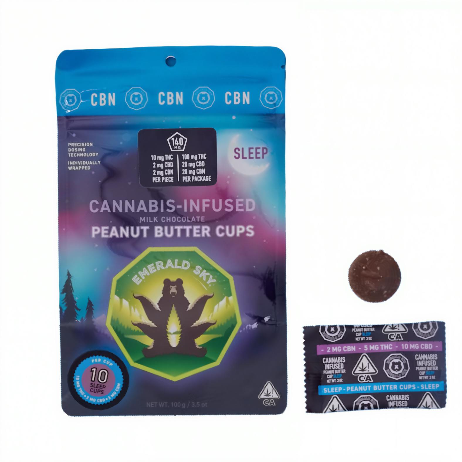 Emerald Sky - Peanut Butter Cups (10:2:2 CBN)