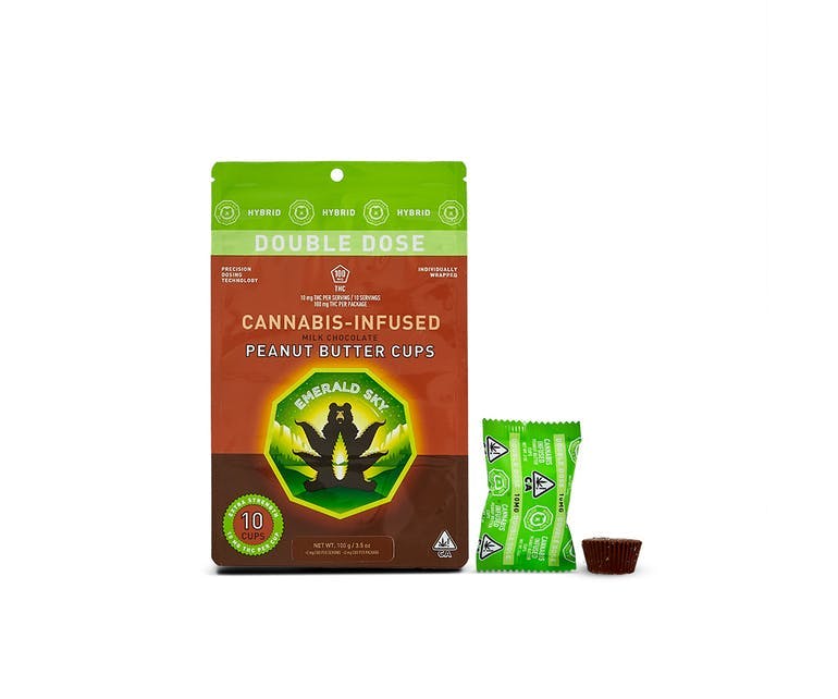 Emerald Sky - Peanut Butter Cups Dark Chocolate