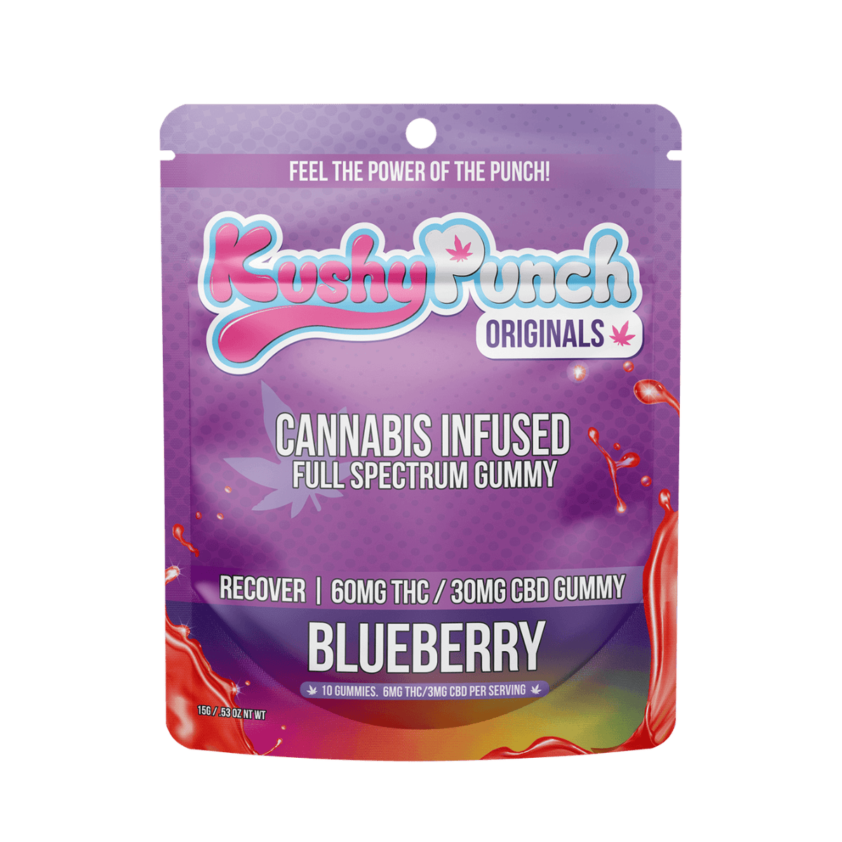 Kushy Punch - Blueberry Recover