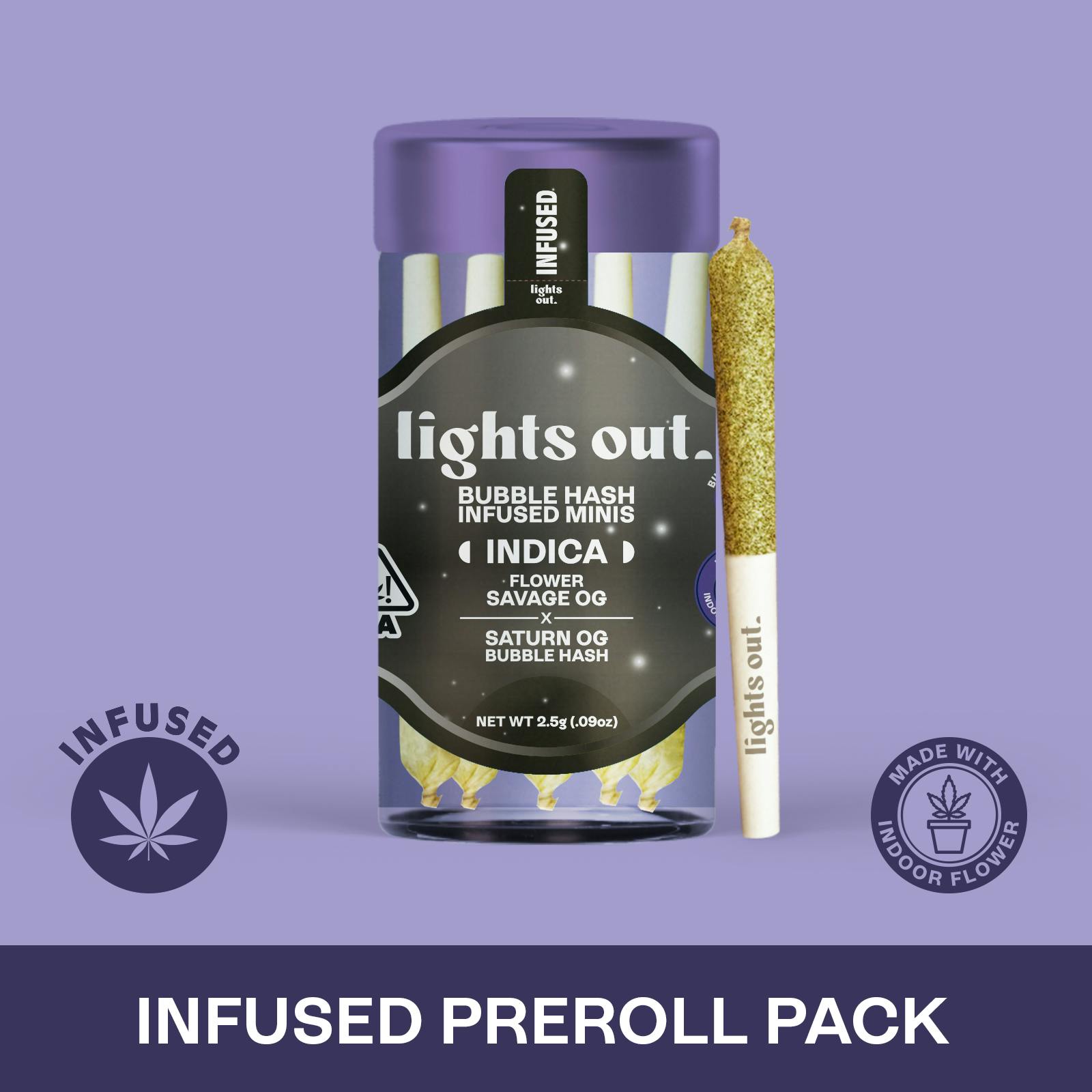 5pk Hash Infused Preroll