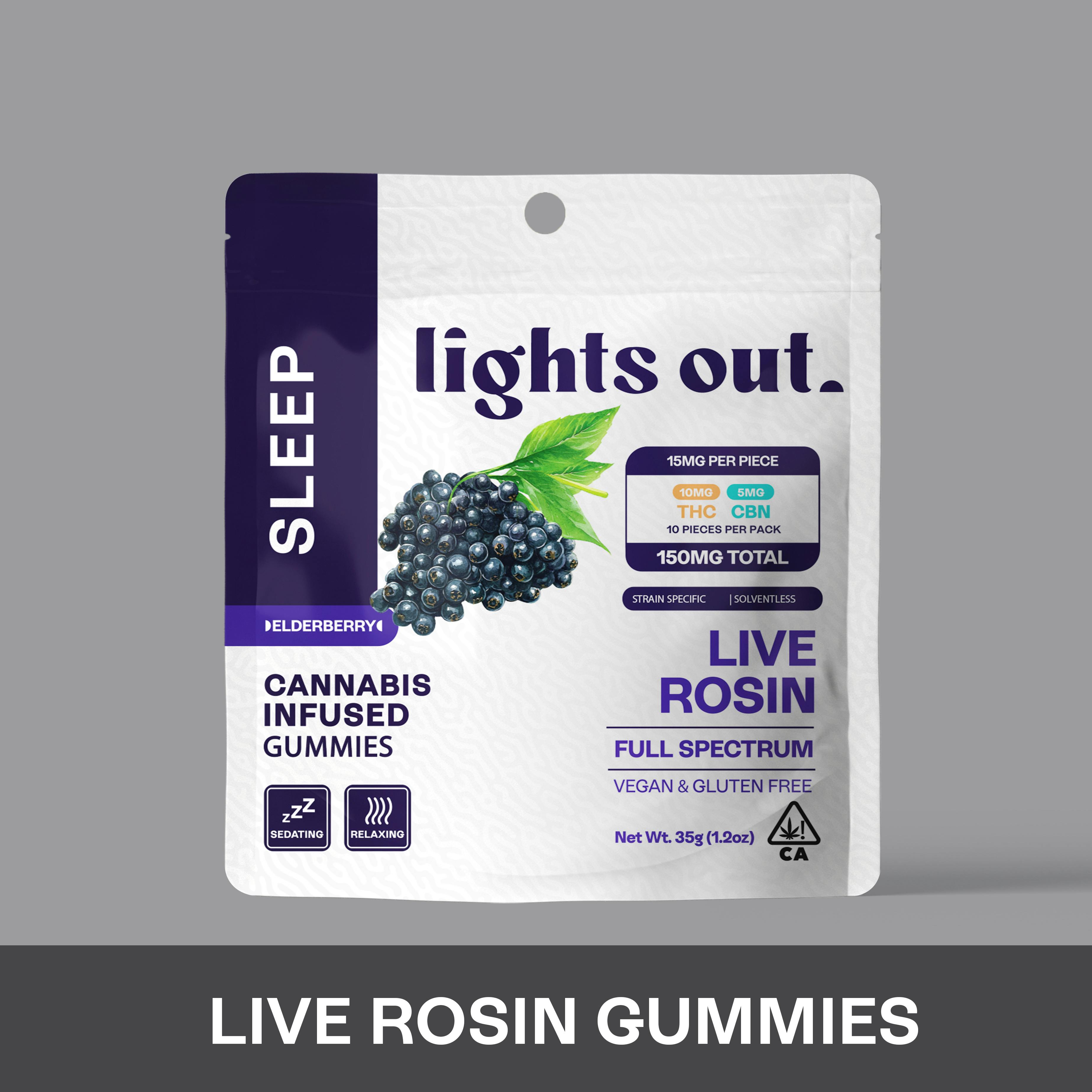 Sleep Live Rosin Edible