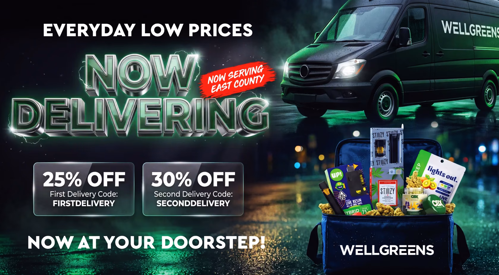 Wellgreens now delivering across San Diego: 25% off your first delivery