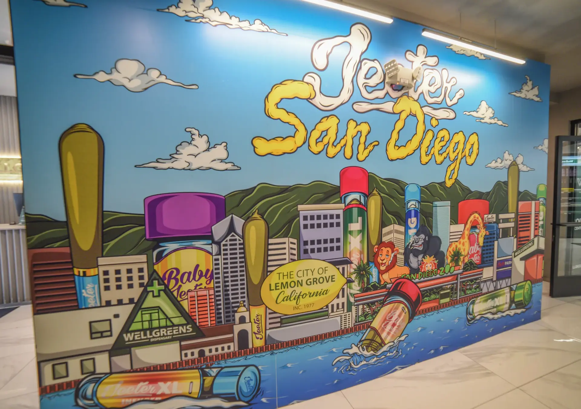 Inside Wellgreens Lemon Grove dispensary in Lemon Grove 1